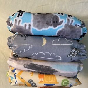 Thirsties & Simplex Organic (Blueberry Diapers) All-In-One Cloth Diapers